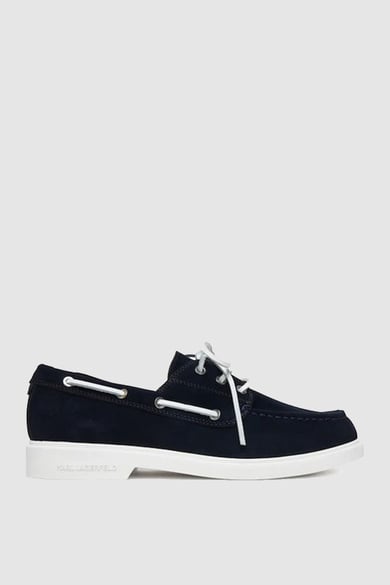 ΠΑΠΟΥΤΣΙΑ KARL LAGERFELD - 5AA NAVY SUEDE